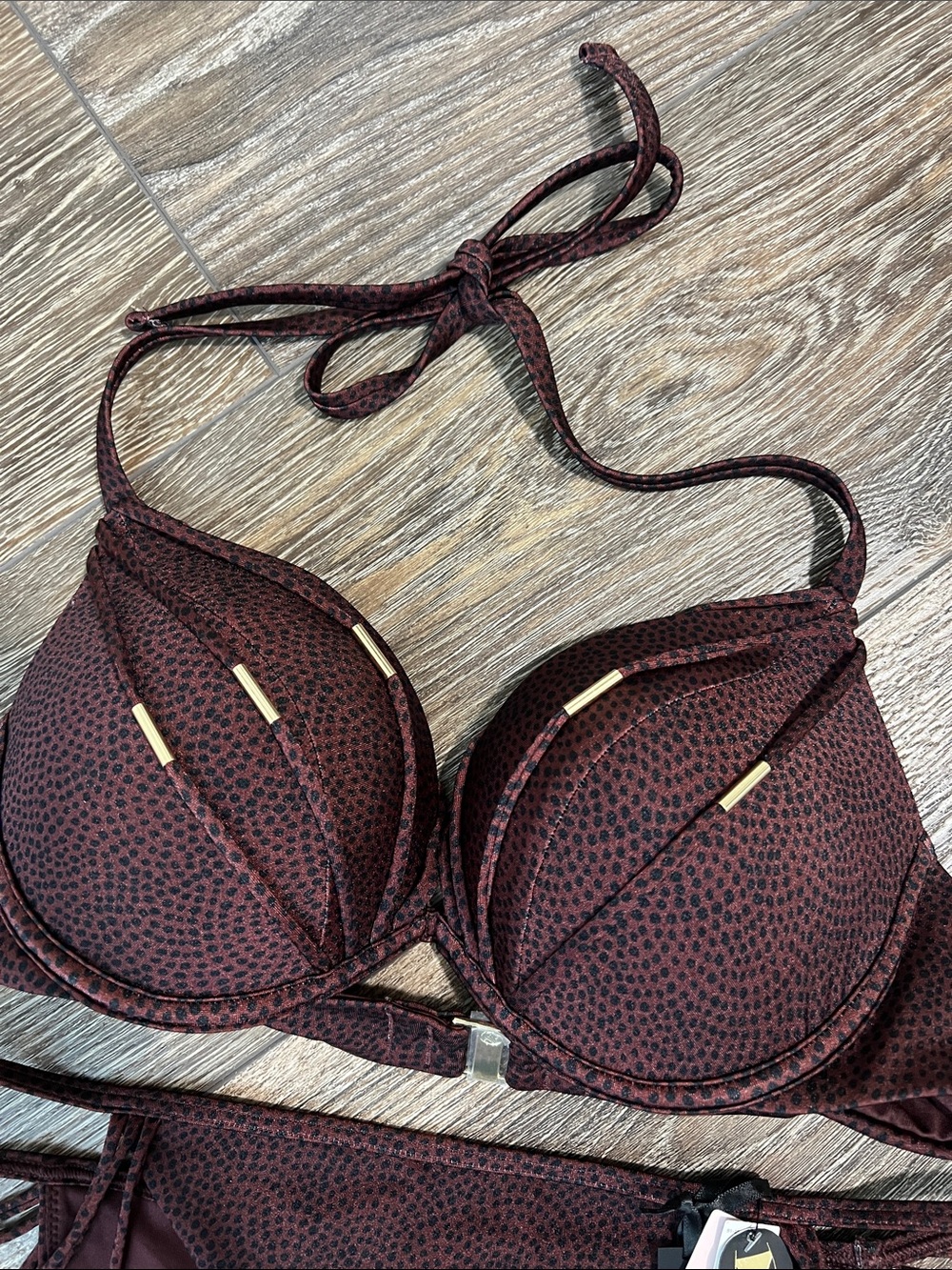 Victoria's Secret Halter Push-Up Bikini Set - Picture 5 of 12